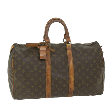 LOUIS VUITTON Monogram Keepall 45 Boston Bag Vintage M41428 LV Auth ar10607B