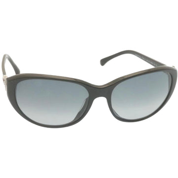 CHANEL Sunglasses Black CC Auth ar6545