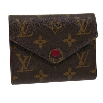 LOUIS VUITTON Monogram Portefeuille Victorine Wallet M62360 LV Auth ar7389A