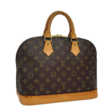 LOUIS VUITTON Monogram Alma Hand Bag M51130 LV Auth ar7554