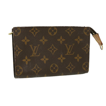 LOUIS VUITTON Monogram Bucket PM Accessory Pouch LV Auth ar7782B