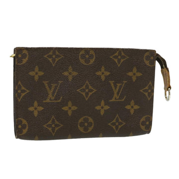 LOUIS VUITTON Monogram Bucket PM Accessory Pouch LV Auth ar7851B