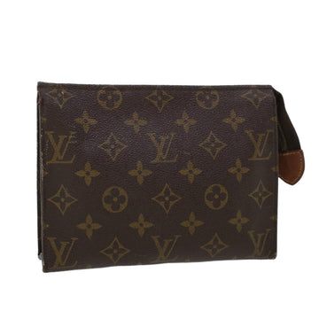 LOUIS VUITTON Monogram Poche Toilette 19 Pouch M47544 LV Auth ar9441B