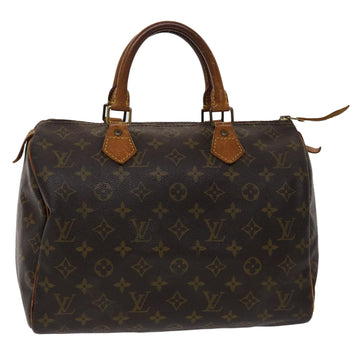 LOUIS VUITTON Monogram Speedy 30 Hand Bag M41526 LV Auth ar9863B