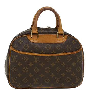 LOUIS VUITTON Monogram Trouville Hand Bag M42228 LV Auth ar9869B