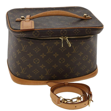 LOUIS VUITTON Monogram Nice Hand Bag 2way M47280 LV Auth ar9910B