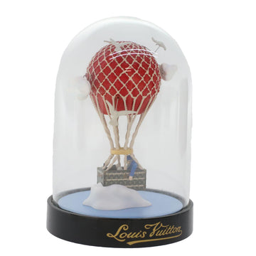 LOUIS VUITTON Snow Globe Balloon VIP Only Clear Red LV Auth ar9928