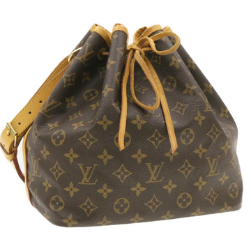 LOUIS VUITTON Monogram Petit Noe Shoulder Bag M42226 LV Auth am197b