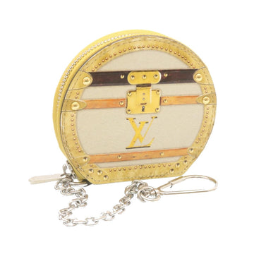 LOUIS VUITTON Transformed Micro Boite Chapo Coin Purse White M52747 LV am385b