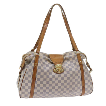 LOUIS VUITTON Damier Azur Stresa PM Tote Bag M51188 LV Auth bs10146