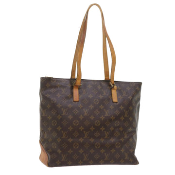 LOUIS VUITTON Monogram Cabas Mezzo Tote Bag M51151 LV Auth bs10200