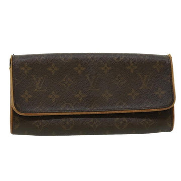 LOUIS VUITTON Monogram Pochette Twin GM Shoulder Bag M51852 LV Auth bs1591