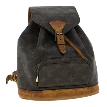 LOUIS VUITTON Monogram Montsouris MM Backpack M51136 LV Auth bs1907