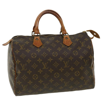 LOUIS VUITTON Monogram Speedy 30 Hand Bag M41526 LV Auth bs2332