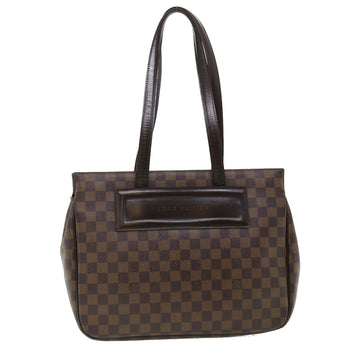 LOUIS VUITTON Damier Ebene Parioli PM Tote Bag N51123 LV Auth bs2707