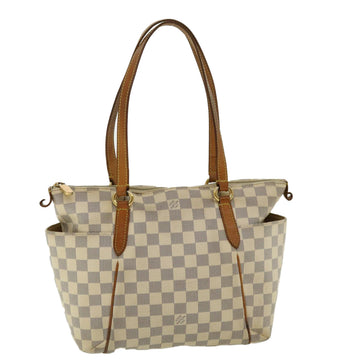 LOUIS VUITTON Damier Azur Totally PM Tote Bag N41280 LV Auth bs3190