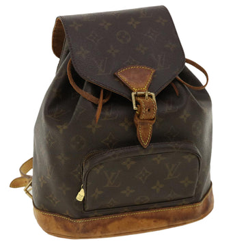 LOUIS VUITTON Monogram Montsouris MM Backpack M51136 LV Auth bs3452