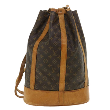 LOUIS VUITTON Monogram Randonnee GM Shoulder Bag M42244 LV Auth bs3496