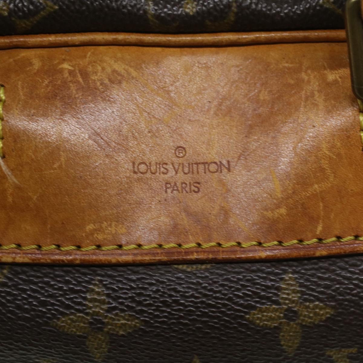 LOUIS VUITTON Monogram Deauville Hand Bag M47270 LV Auth 38636