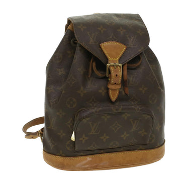 LOUIS VUITTON Monogram Montsouris MM Backpack M51136 LV Auth bs3516