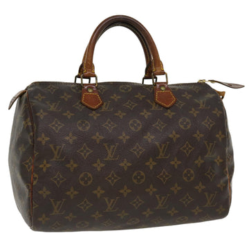 LOUIS VUITTON Monogram Speedy 30 Hand Bag M41526 LV Auth bs4065