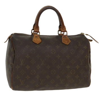 LOUIS VUITTON Monogram Speedy 30 Hand Bag M41526 LV Auth bs4385