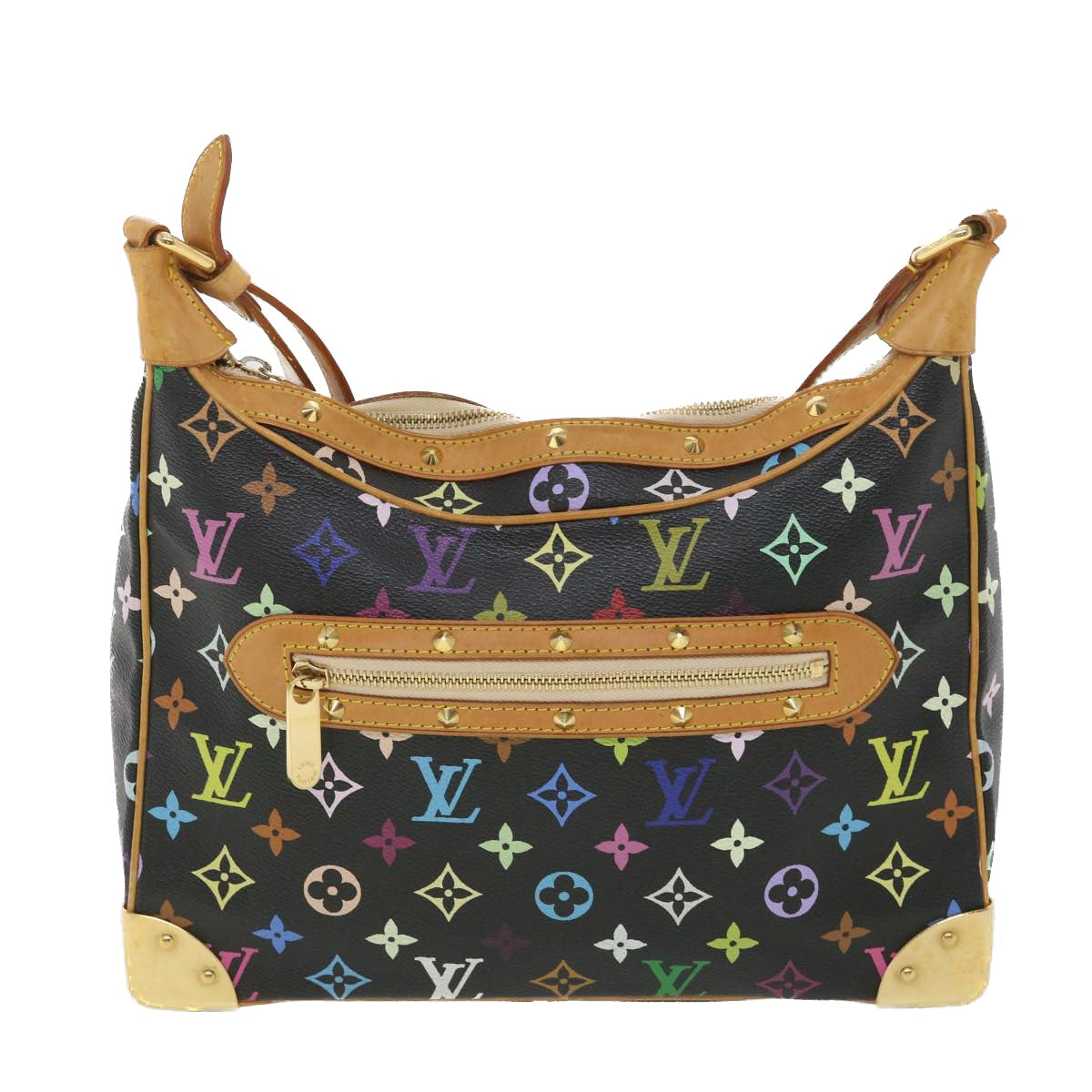 LOUIS VUITTON Monogram Multicolor Boulogne Shoulder Bag Black M92638 Auth  bs4495 ref.859263 - Joli Closet