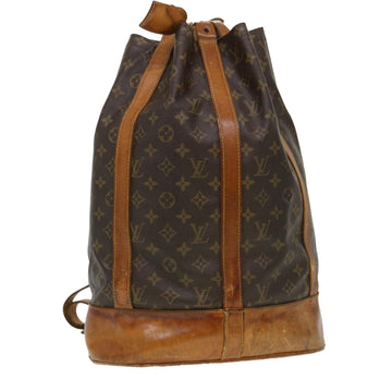 LOUIS VUITTON Monogram Randonnee GM Shoulder Bag M42244 LV Auth bs4501