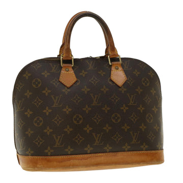 LOUIS VUITTON Monogram Alma Hand Bag M51130 LV Auth bs5048