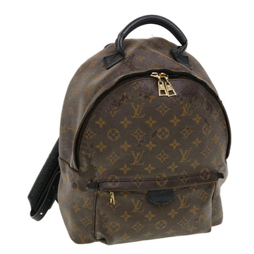 LOUIS VUITTON Monogram Palm Springs MM Backpack M44874 LV Auth bs5175