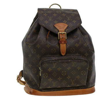 LOUIS VUITTON Monogram Montsouris GM Backpack M51135 LV Auth bs5234