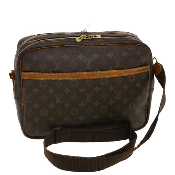 LOUIS VUITTON Monogram Reporter GM Shoulder Bag M45252 LV Auth bs5237