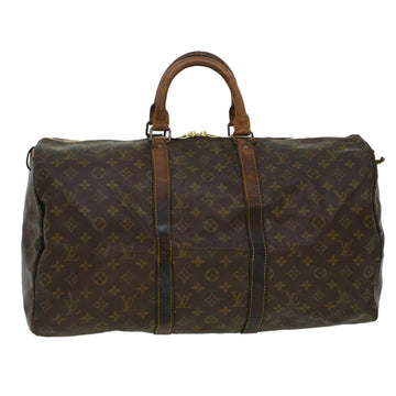 LOUIS VUITTON Monogram Keepall 45 Boston Bag M41428 LV Auth bs5289