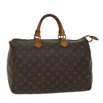 LOUIS VUITTON Monogram Speedy 35 Hand Bag M41524 LV Auth bs5337