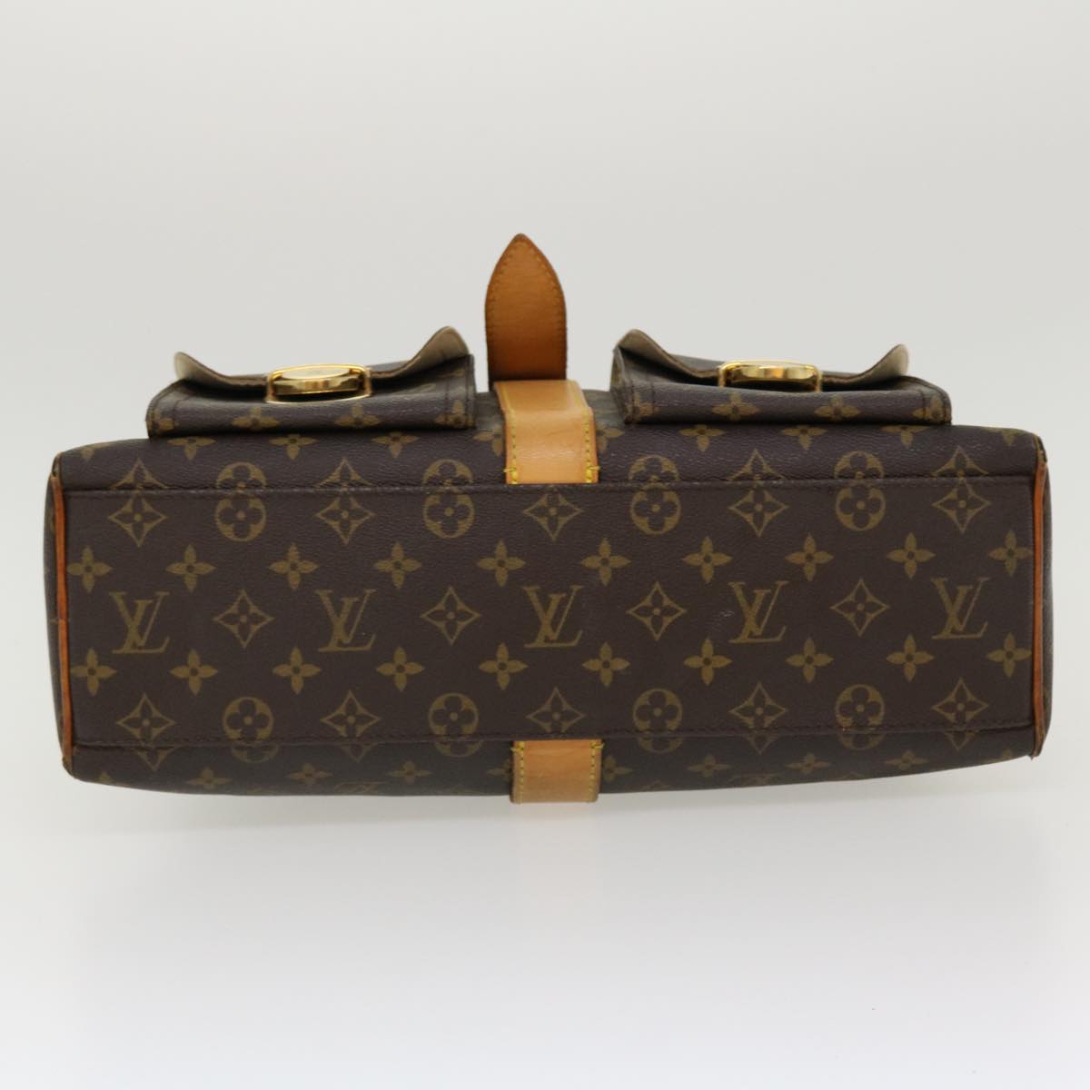 Louis Vuitton Monogram Manhattan GM M40025 Bag Handbag Free Shipping [Used]