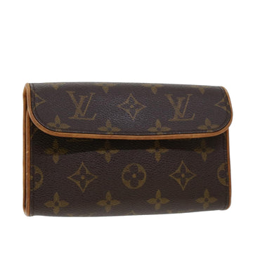 LOUIS VUITTON Monogram Pochette Florentine Waist bag M51855 LV Auth bs5422