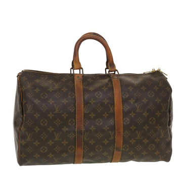 LOUIS VUITTON Monogram Keepall 45 Boston Bag M41428 LV Auth bs5717