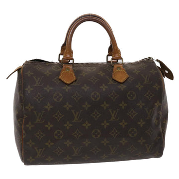 LOUIS VUITTON Monogram Speedy 30 Hand Bag M41526 LV Auth bs6537