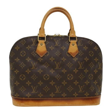 LOUIS VUITTON Monogram Alma Hand Bag M51130 LV Auth bs7217