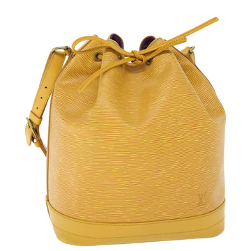 LOUIS VUITTON Epi Noe Shoulder Bag Tassili Yellow M44009 LV Auth bs7453