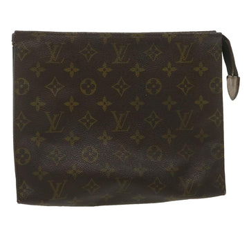 LOUIS VUITTON Monogram Poche Toilette 26 Pouch LV Auth bs818