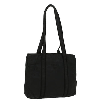 PRADA Shoulder Bag Nylon Black Auth bs8196
