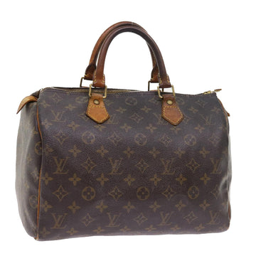 LOUIS VUITTON Monogram Speedy 30 Hand Bag M41526 LV Auth bs8459