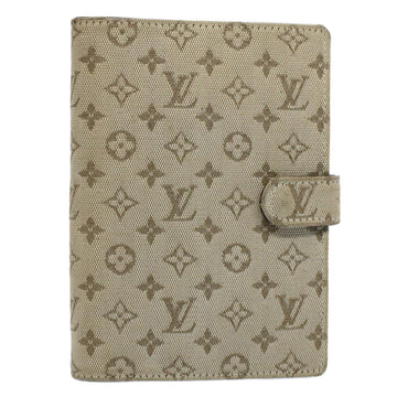 LOUIS VUITTON Monogram Mini Agenda PM Day Planner Cover Khaki R20911 Auth bs8762