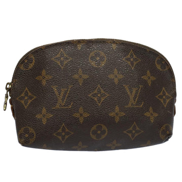 LOUIS VUITTON Monogram Pochette Cosmetic PM Cosmetic Pouch M47515 LV Auth bs9045