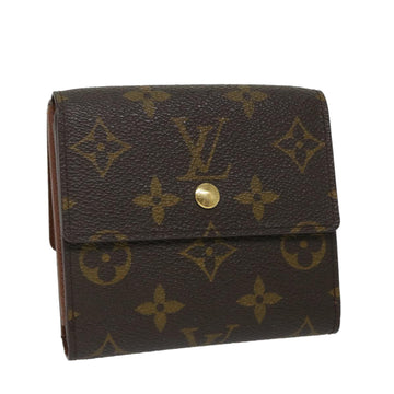 LOUIS VUITTON Monogram Portefeuille Elise Wallet M61654 LV Auth bs9202