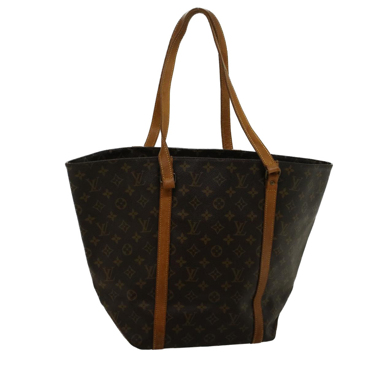 Louis vuitton sac shopping best sale tote sizes