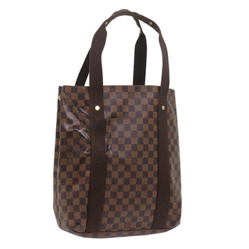 LOUIS VUITTON Damier Ebene Cabas Bobul Tote Bag N52006 LV Auth bs9406