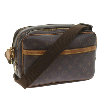 LOUIS VUITTON Monogram Reporter PM Shoulder Bag M45254 LV Auth bs9425