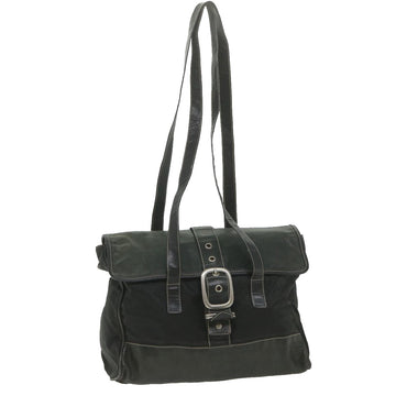 PRADA Shoulder Bag Nylon Black Auth bs9825